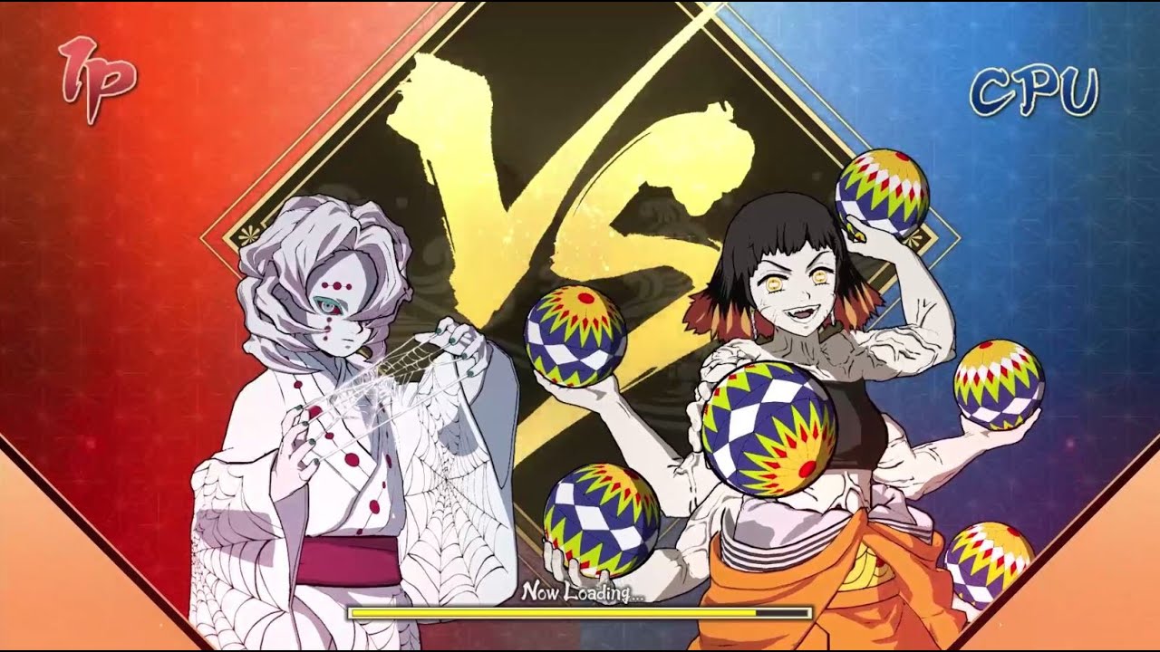 Demon Slayer Hinokami Chronicles - Rui Vs. Susamaru (VERY HARD CPU)