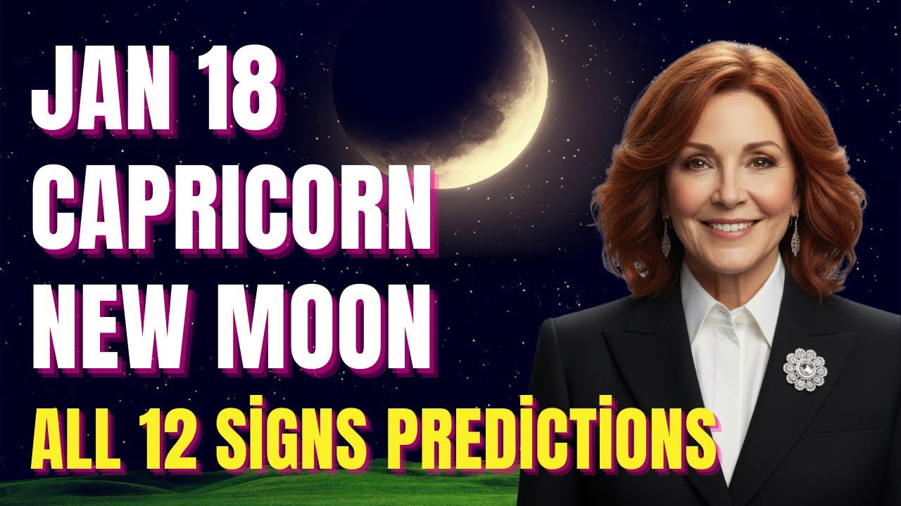 CAPRICORN NEW MOON JAN 18: THE ARCHITECT OF YOUR FATE! 🏔️