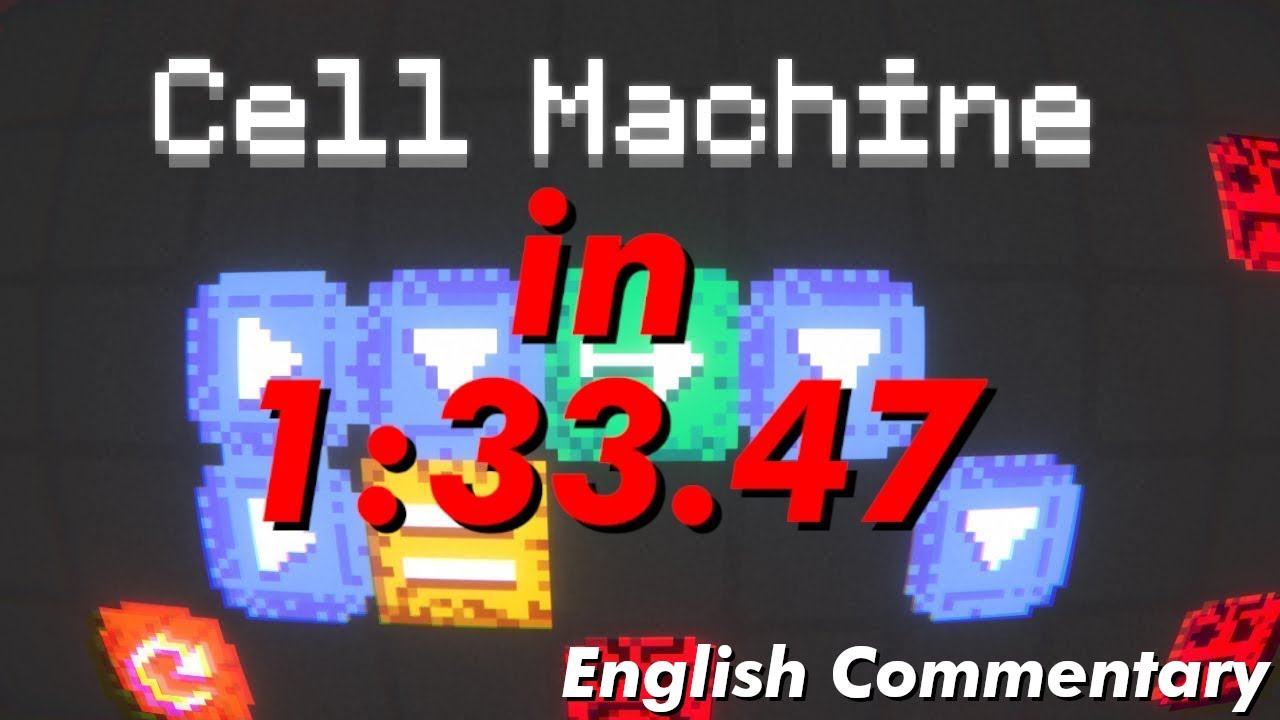 [ENG] Cell Machine (by Sam Hogan) Speedrun in 01:33.47 (WORLD RECORD)
