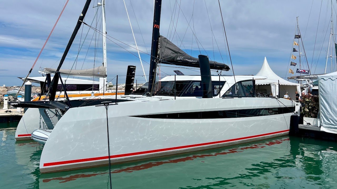 HH presents the newest HH44 at the 2025 International Multihull Show in La Grande Motte.