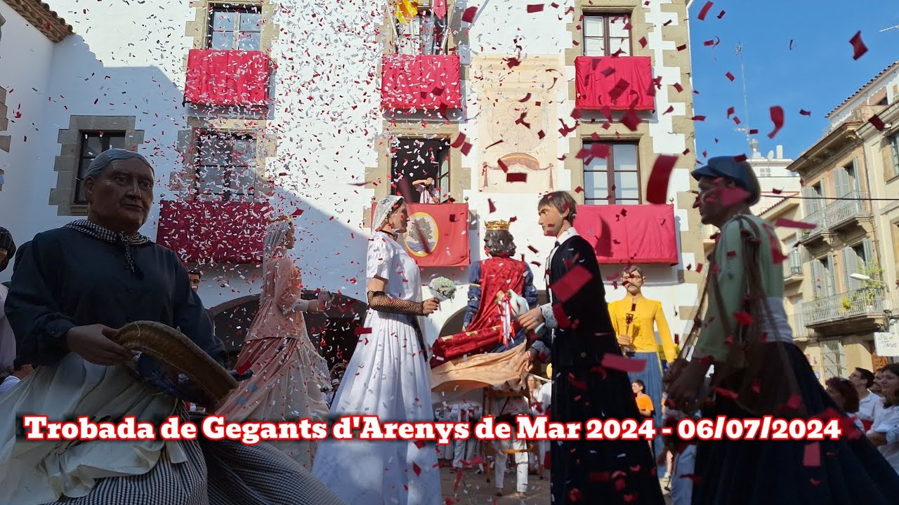 Trobada de Gegants d'arenys de Mar 2024 - 06/07/2024 - Festa Major de Sant Zenon
