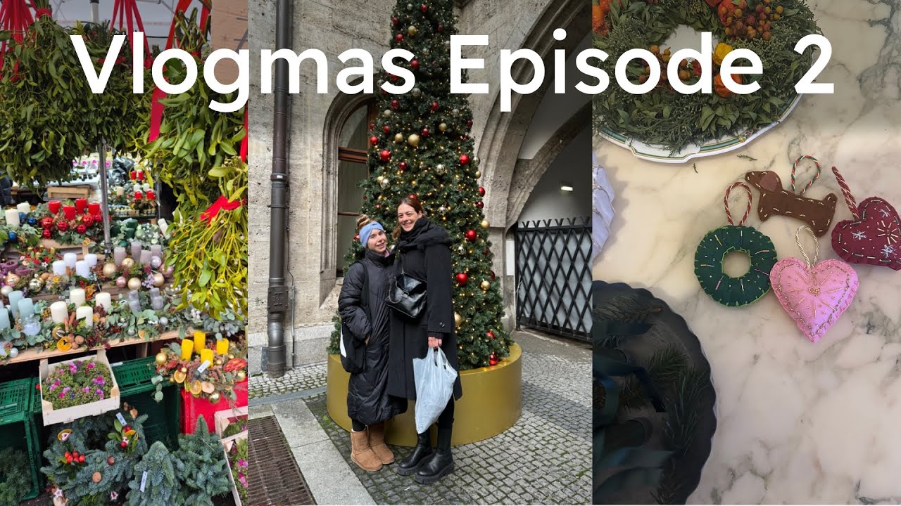 [🇩🇪]Vlogmas 2025 ☃️ Ein Igelbaby in Not, Filzornamente & mein Black Friday Haul