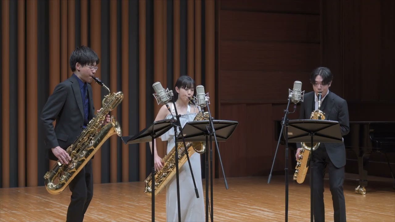 Friedrich Dotzauer, 6 pieces for 3 cellos, Op. 104, 5. Pastorale (by 3 baritone saxophones)