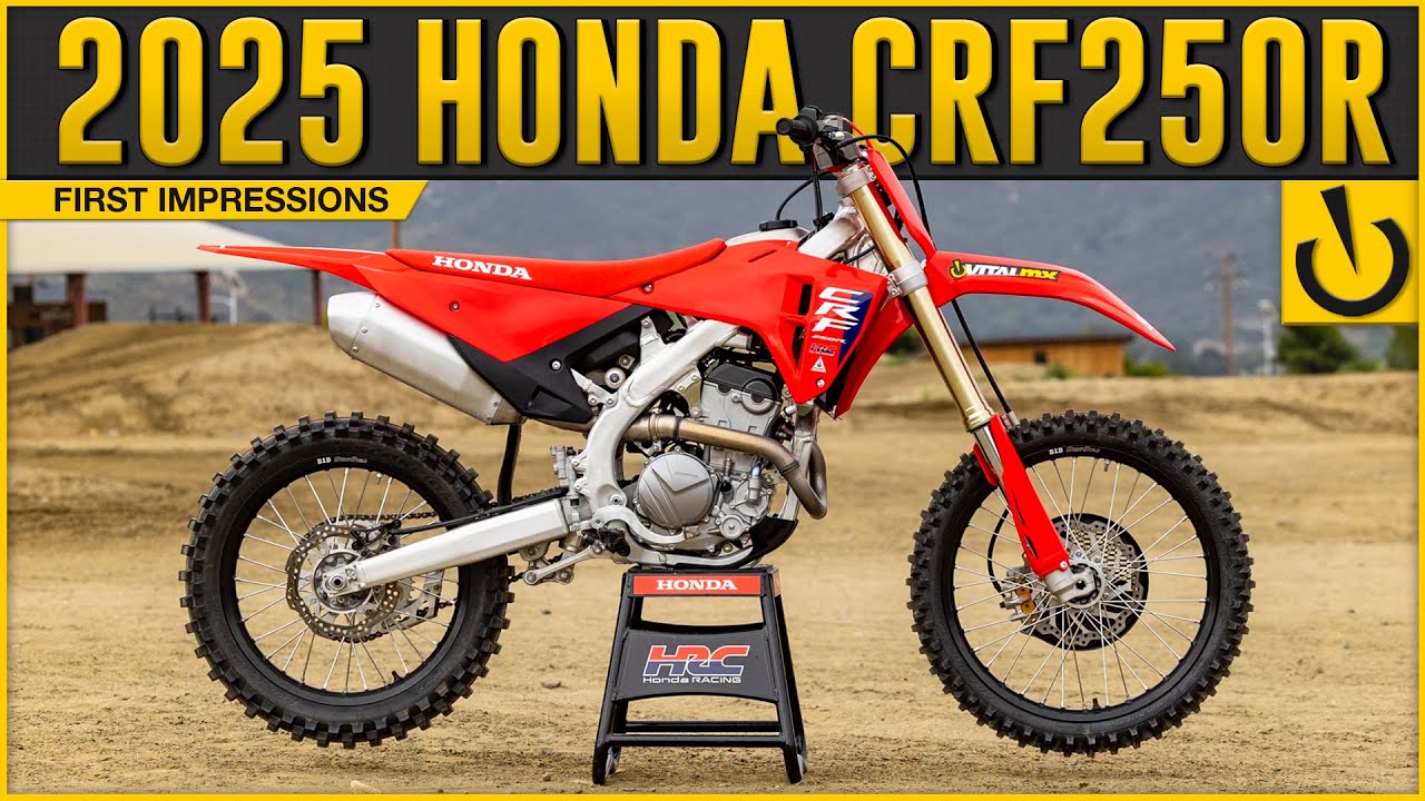 Тестирование Honda CRF250R 2025 года