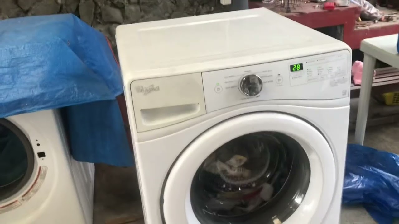 Whirlpool front load washer drain pump replacement