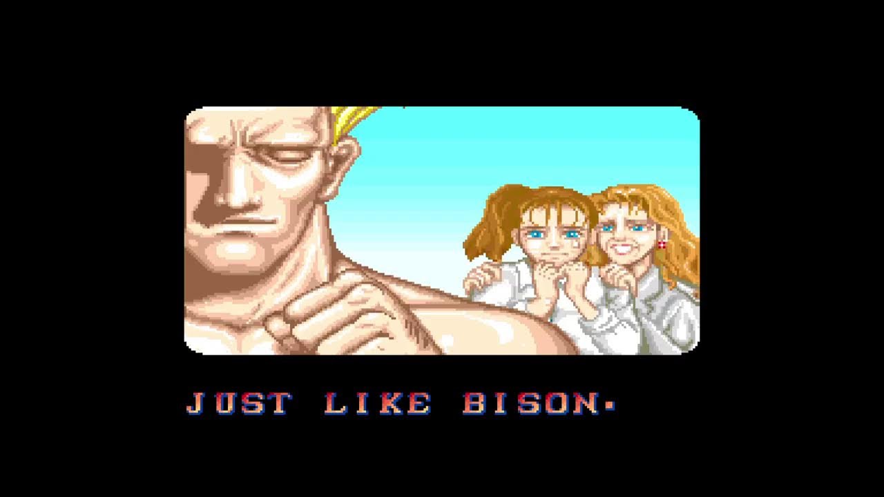 street fighter 2 Guile Arcade