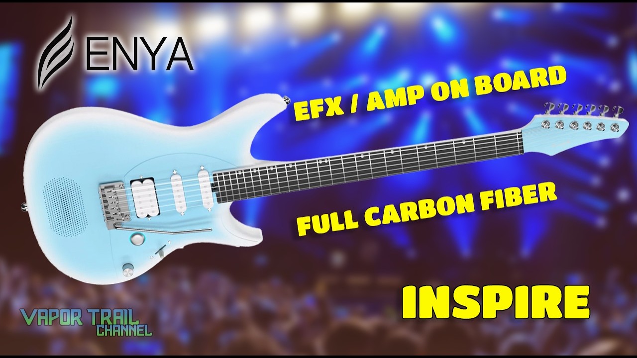 Enya INSPIRE Review – Ultimate Travel Guitar with Built-In Amp & Effects!