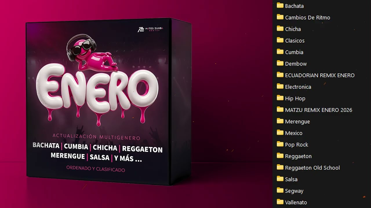 DEMO PACK ENERO 2026🔥| PACKS MATEO ZUMBA DJ 🎧