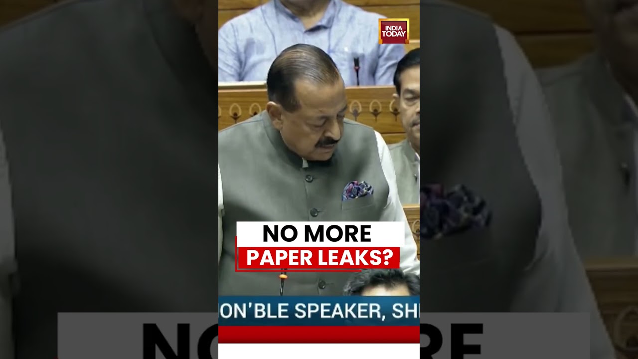 Jitendra Singh Calls Anti-Paper Leak Bill a 'Milestone', Says PM Modi Is Committed to Students