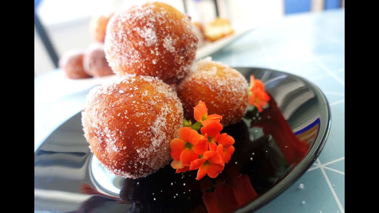 Mini sweet cheese Donuts |German recipe