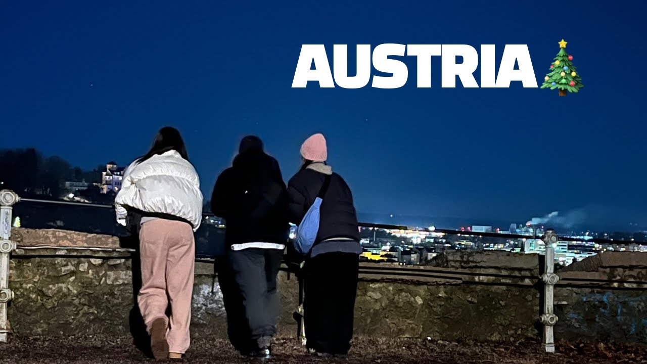 🇦🇹비엔나/잘츠부르크(애리는추위를 뚫고 크리마스마켓구경하기🎄)