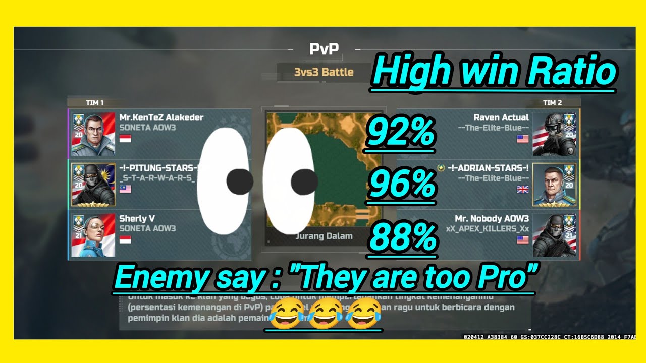 WoooooooooooooW High WR • High Tension ° give enemies a Headache 😁