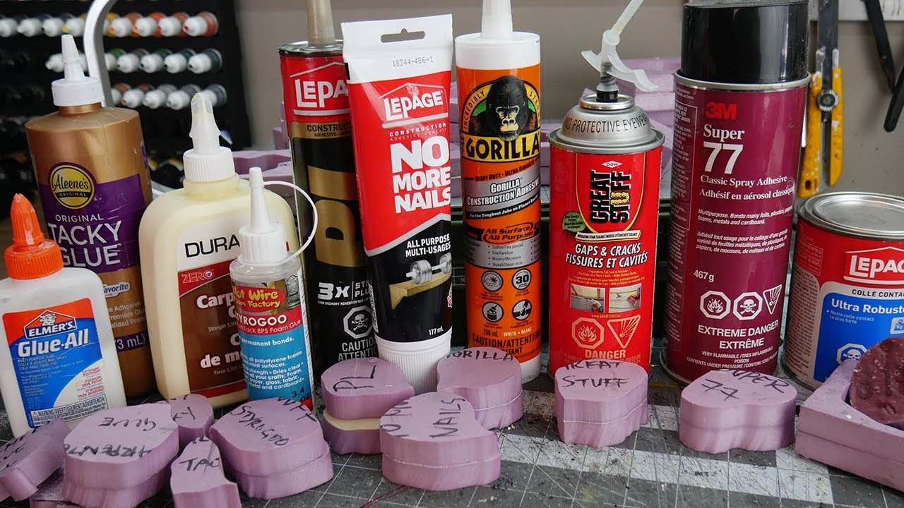 What's the BEST Glue for XPS FOAM?
