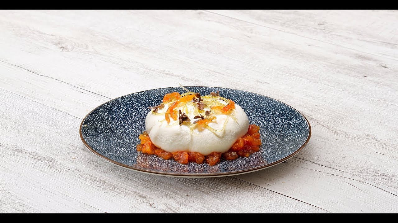 Costiera: mozzarella soffiata con pomodori canditi | Chef Deg | Saporie
