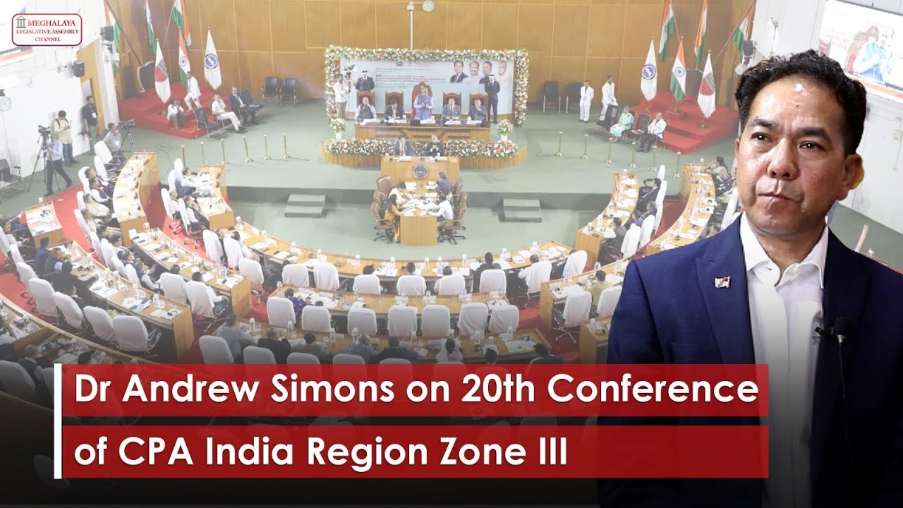 Dr Andrew Simons on 20th Conference of CPA India Region Zone III