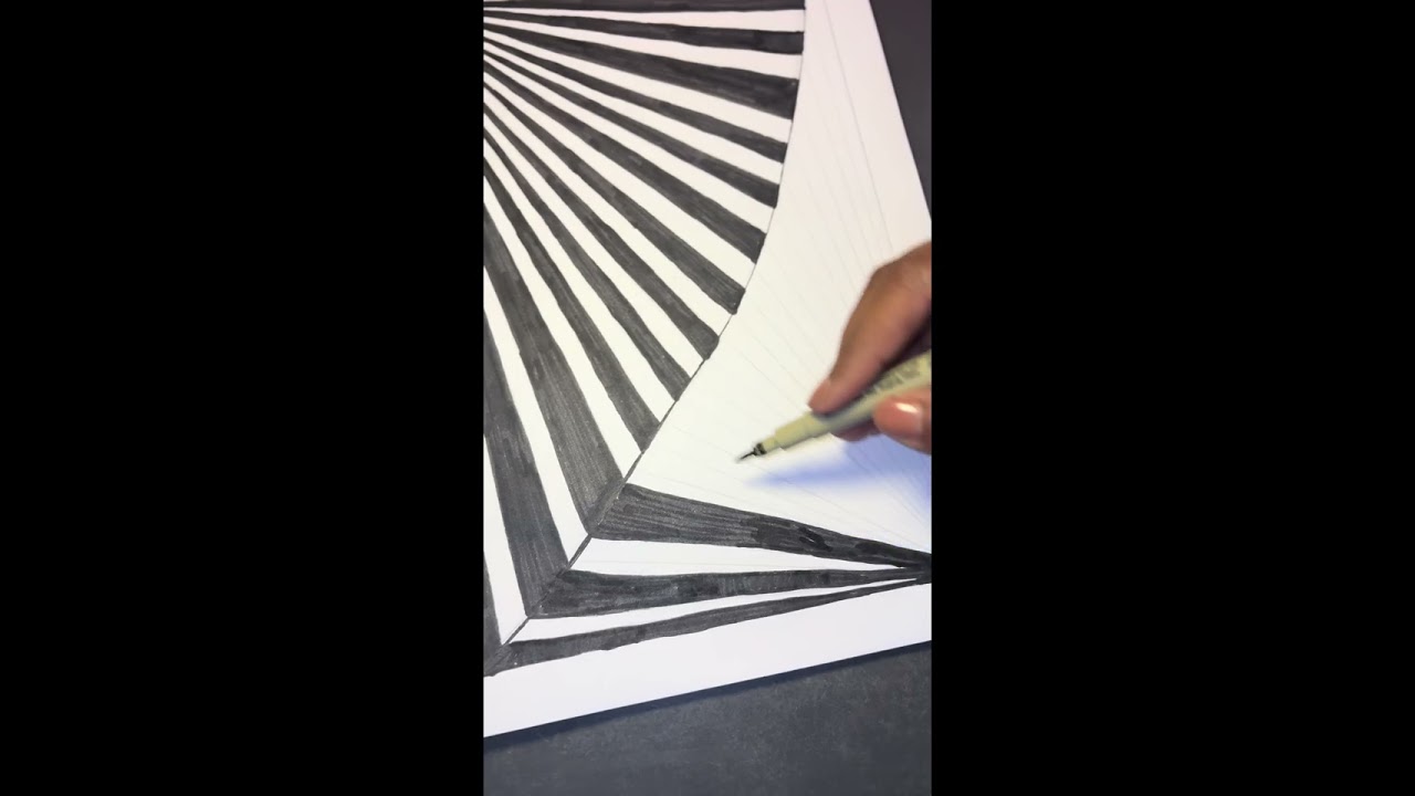 How to draw mandala painting look 3D ?