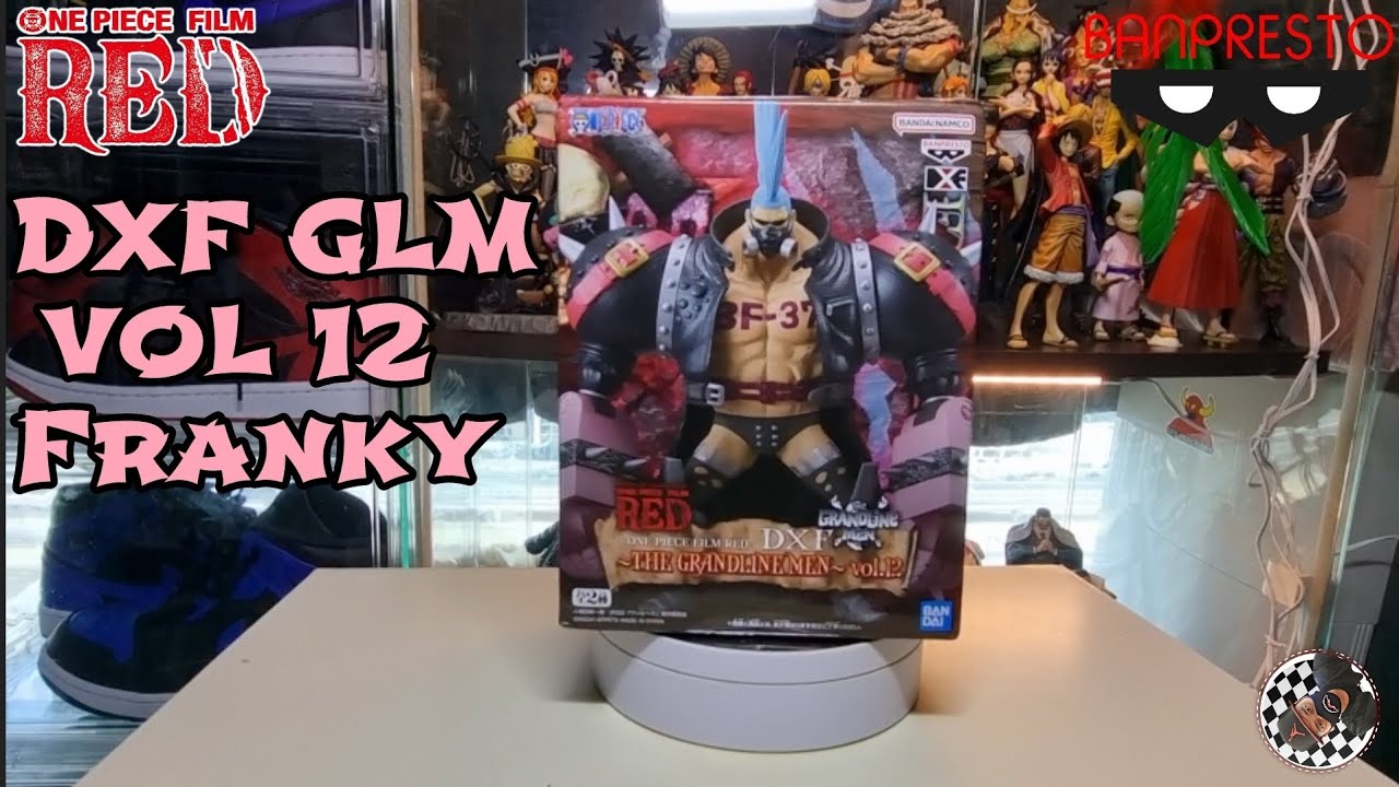 One Piece FILM RED Franky Figure DXF THE GRANDLINE MEN vol.12