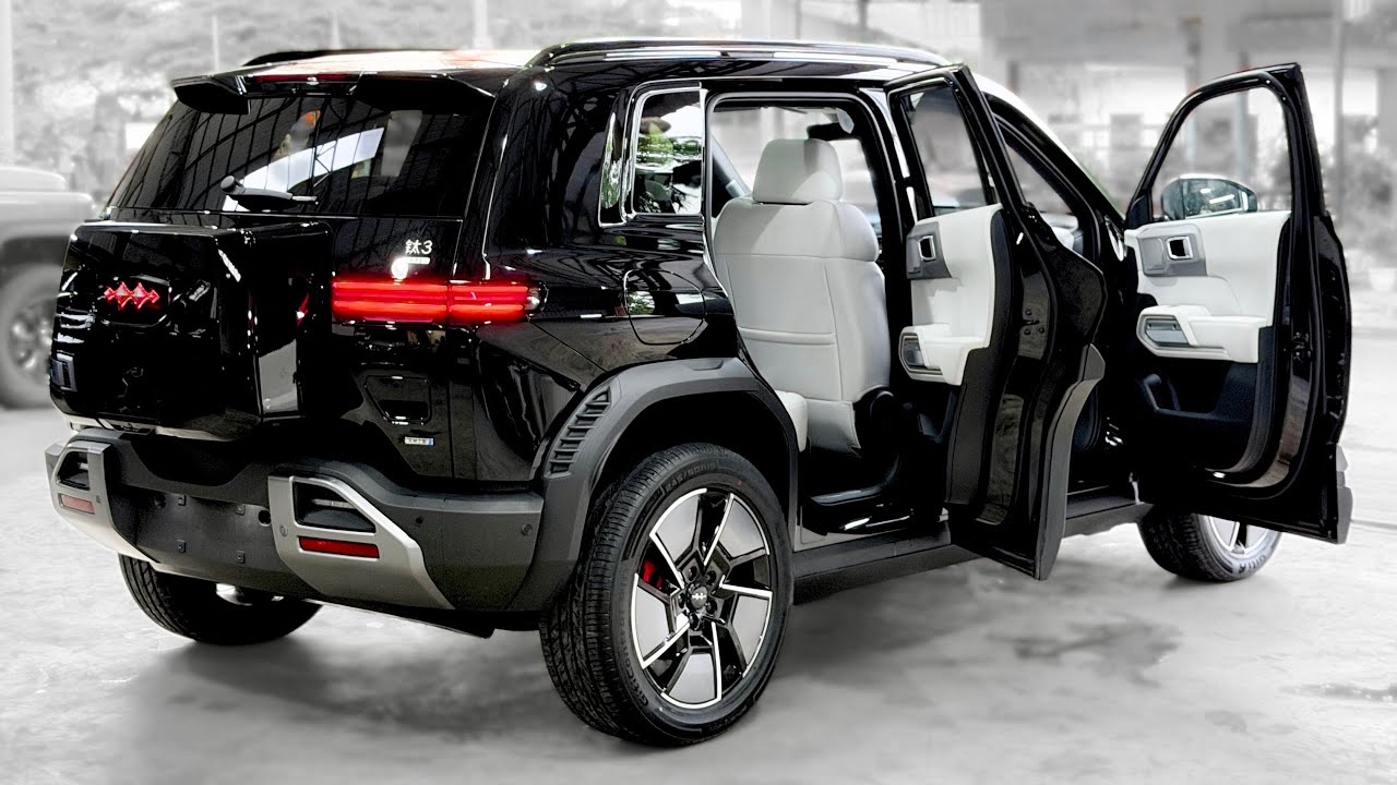 New 2025 BYD Leopard 3 - Luxury EV Offroad | Black Color