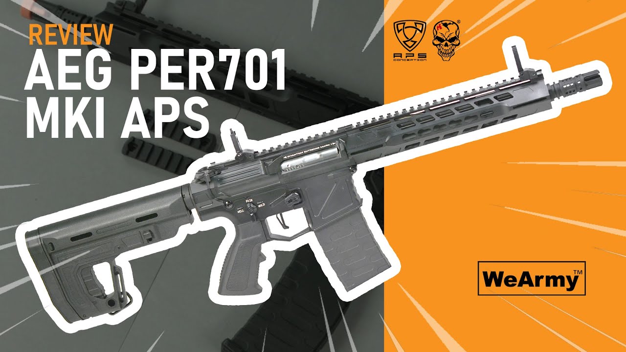 Review do Rifle M4 APS PER701 - MKI - Série WeArmy Reviews