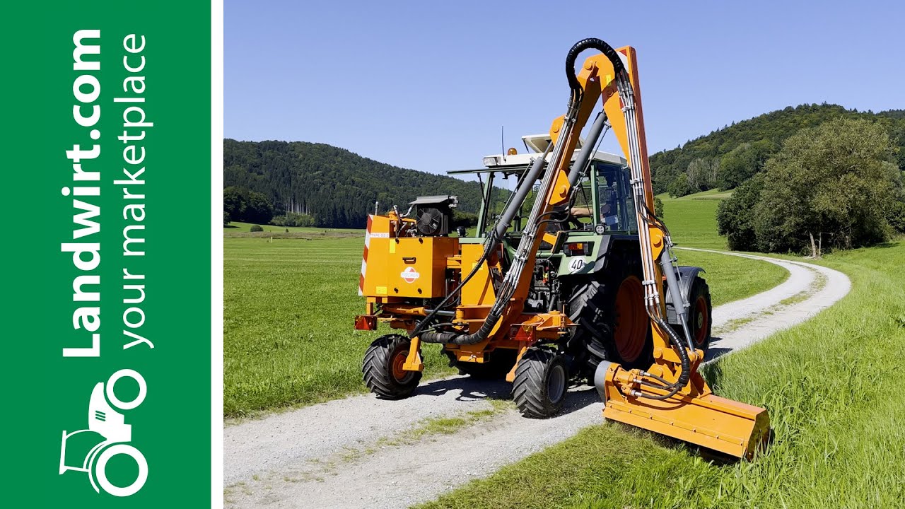Selbstgebauter Böschungsmulcher | landwirt.com