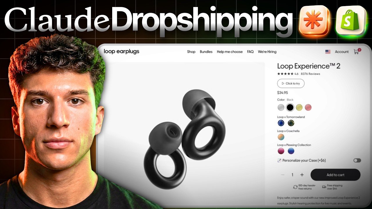 Как создать магазин на Shopify с помощью Claude (клонирование любого сайта)