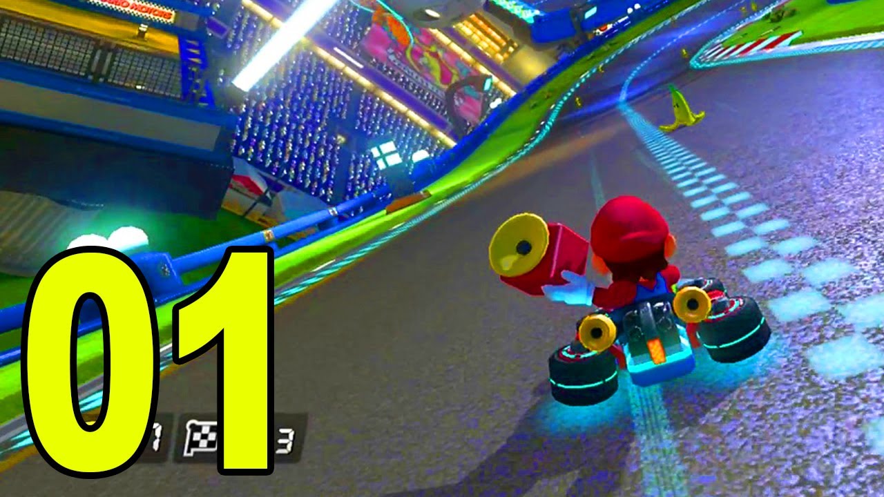 Mario Kart 8 - Part 1 - Welcome! (WiiU Let's Play / Walkthrough / MK8 Gameplay)