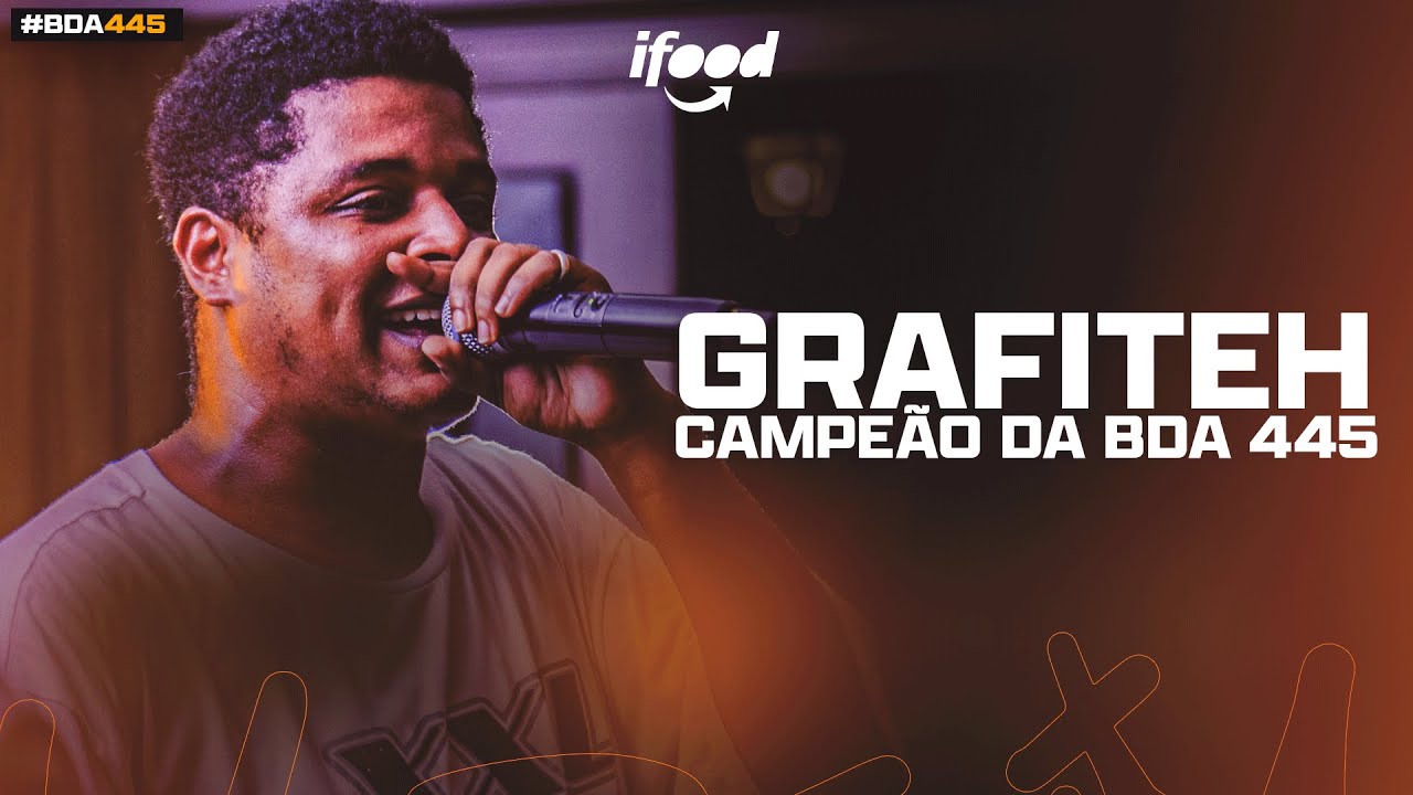 TRAJETÓRIA DO CAMPEÃO | MELHORES RIMAS DO GRAFITEH NA BDA 445 (FORMATO SURPRESA)