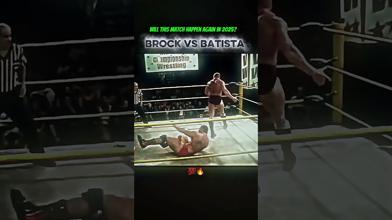 Brock Lesnar vs. Batista: OVW, September 28, 2001 | WWE Legends Collide