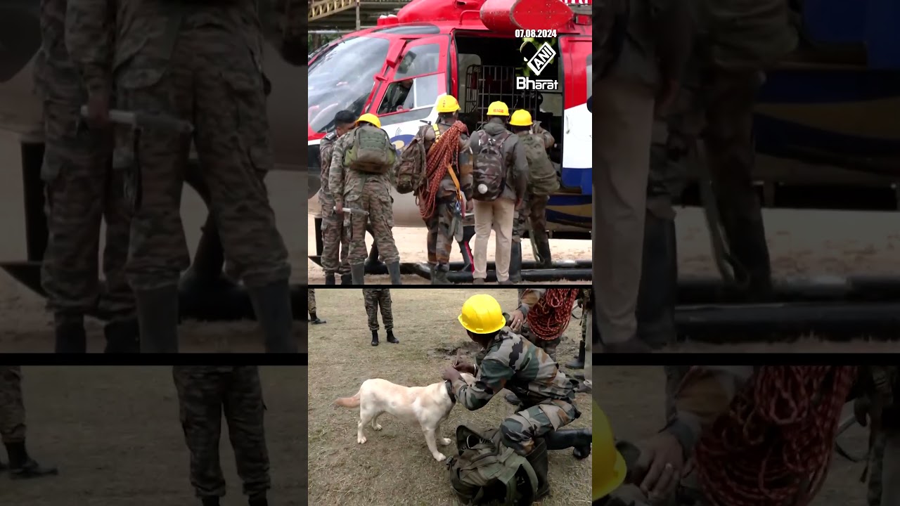 Wayanad Landslide&hellip; Dog Squad की मदद से चलाया जा रहा है Search Operation