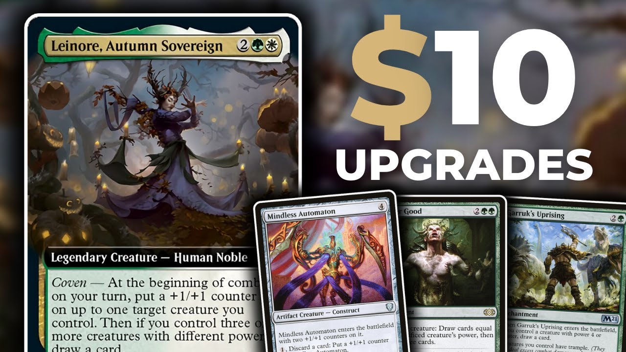 Coven Counters Precon Upgrades $10 | Selesnya Humans | Innistrad Midnight Hunt Commander Decks