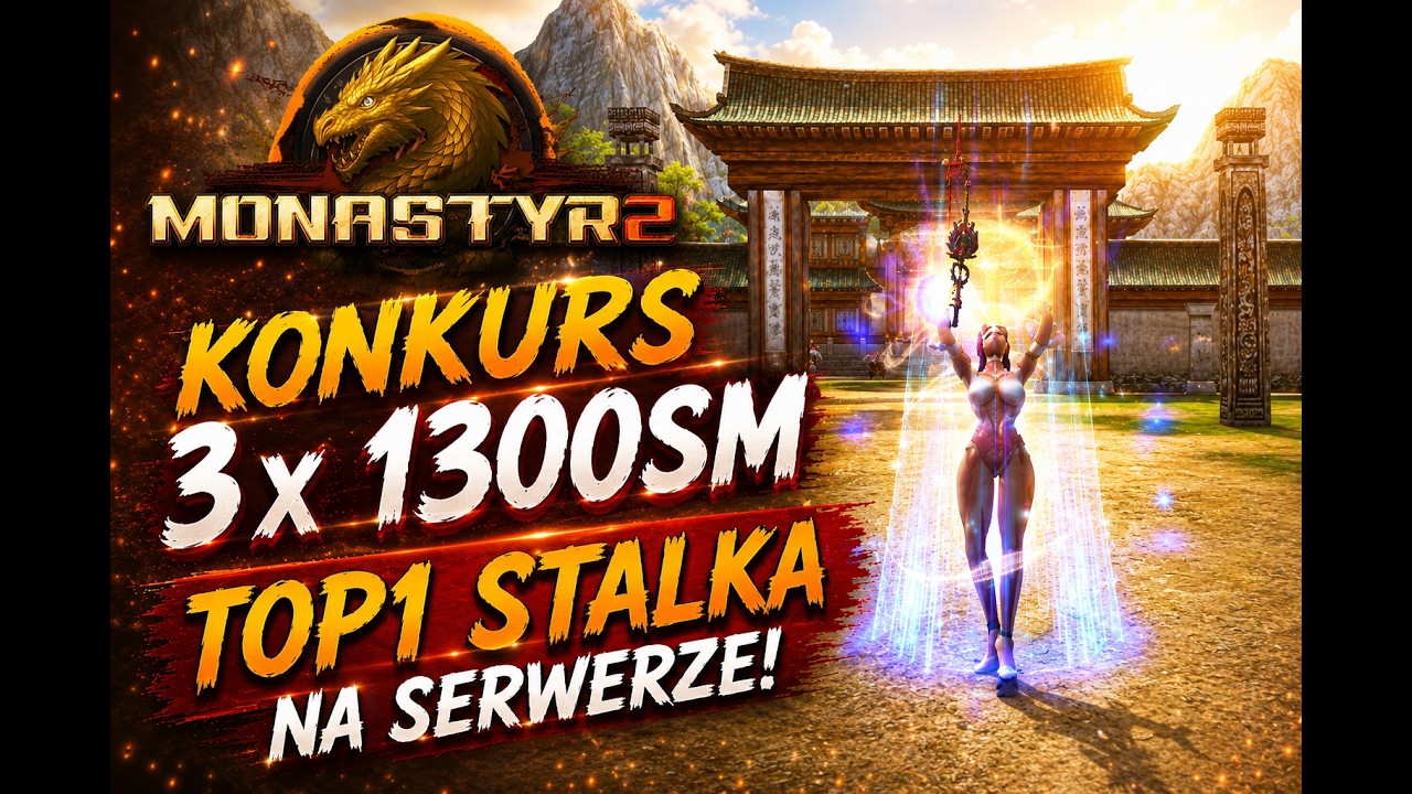 Monastyr2 - WYMIESZALIŚMY TOP1 STALKE NA SERWERZE! 3x 1300SM dla widza na te upalne dni!