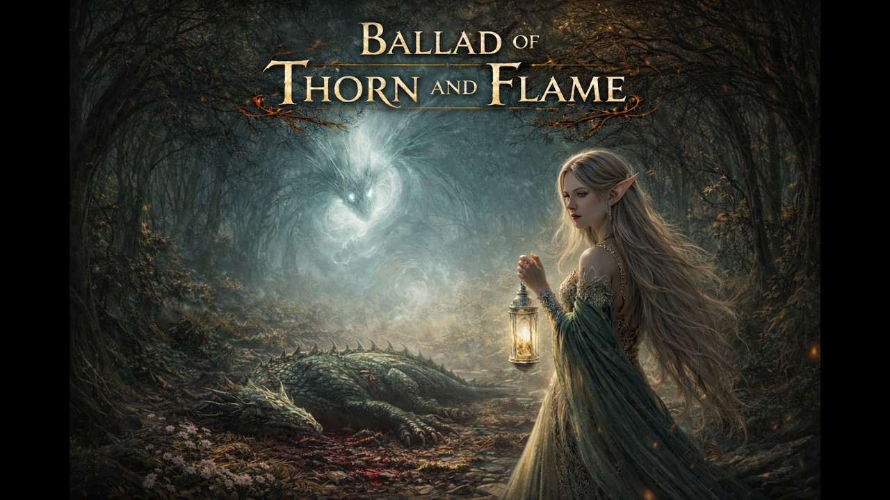The Dragon slaying– Ballad of Thorn and Flame | Epic Elven Fantasy Music