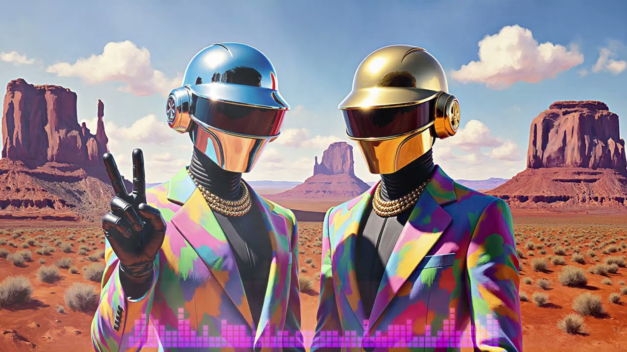 🔥 Digital Sunset Motion 🎧 Chillout x Funkwave x Daft Punk Magic!