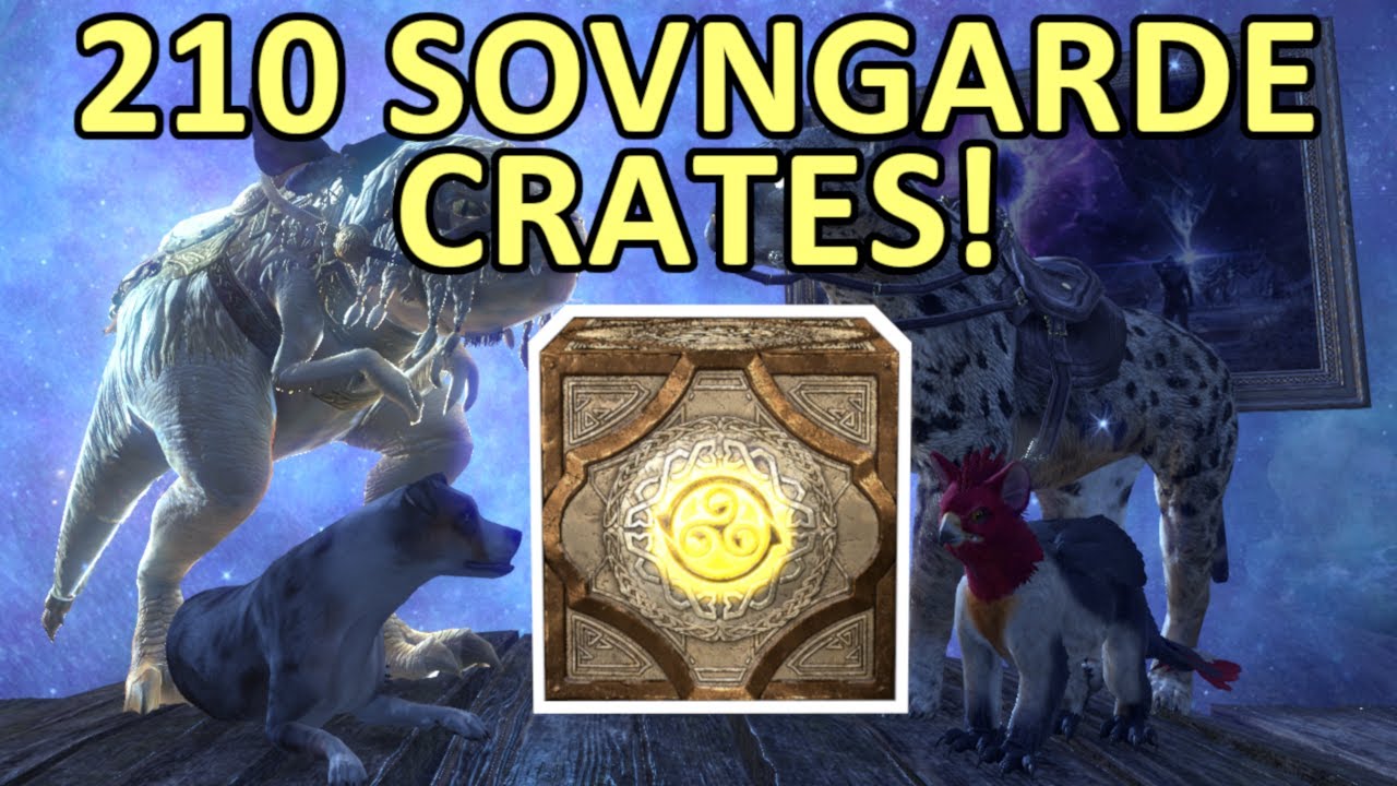 Opening $500 of ESO Sovngarde Crown Crates! 🌟