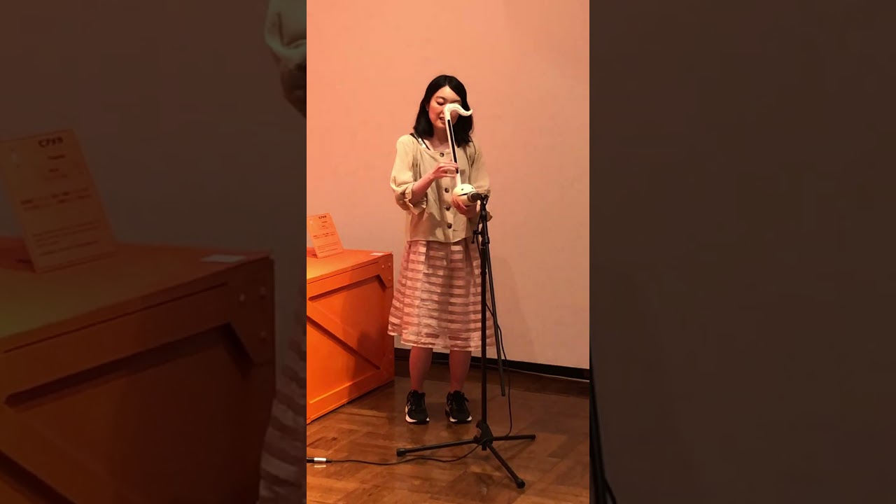 すずきゆい 【千本桜】オタマトーン演奏♬『明和電機ナンセンスファクトリー展』2022.5.22 @つくば美術館