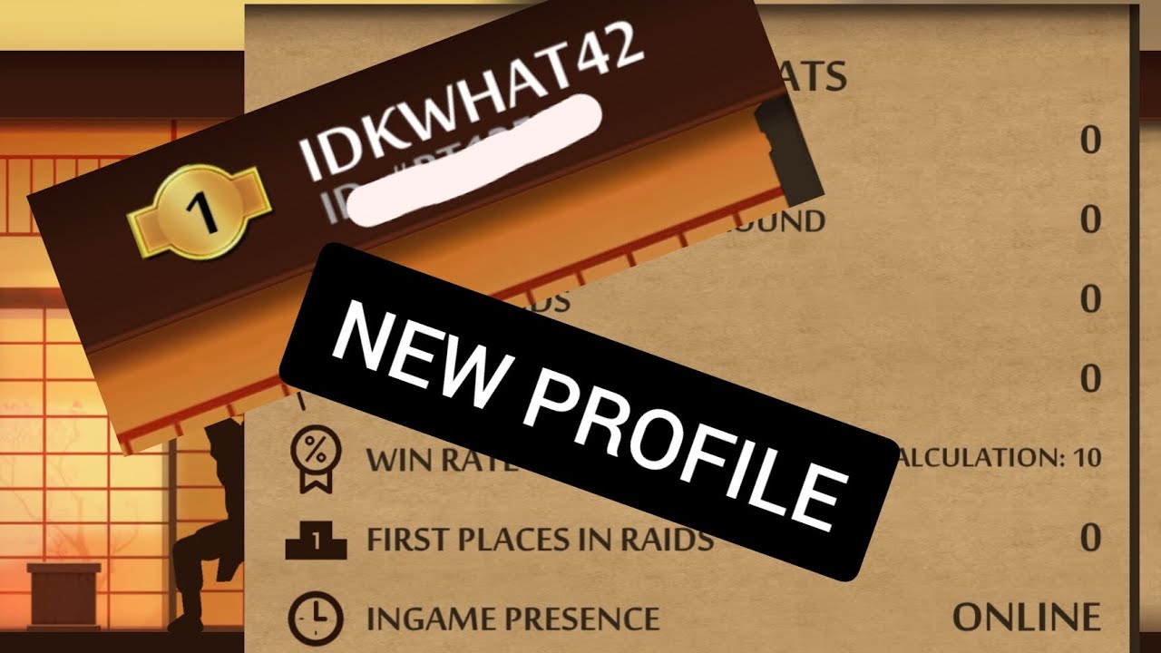 SHADOW FIGHT 2 TUTORIAL - HOW TO CHANGE UNDERWORLD RAIDS PROFILE