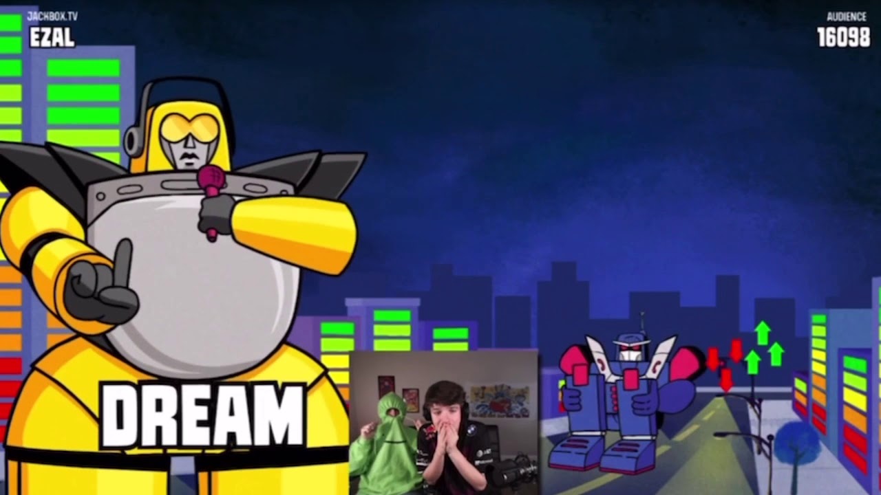 Dream and Quackity roast Karl and Sean Jacobs- Jackbox gameplay stream recap