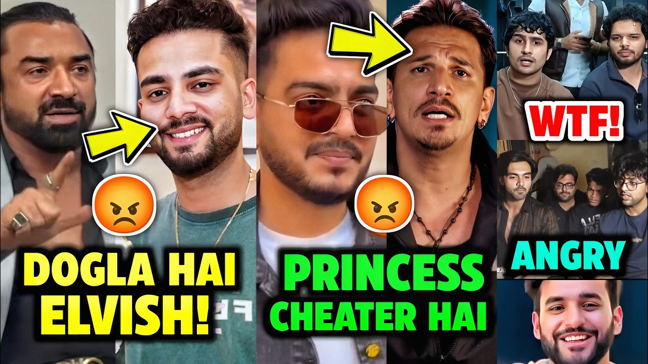 Rachit Rojha EXPOSED Prince Narula! | Ajaz Khan again Poking Elvish | Nakul Dhull, Allen Choudhary
