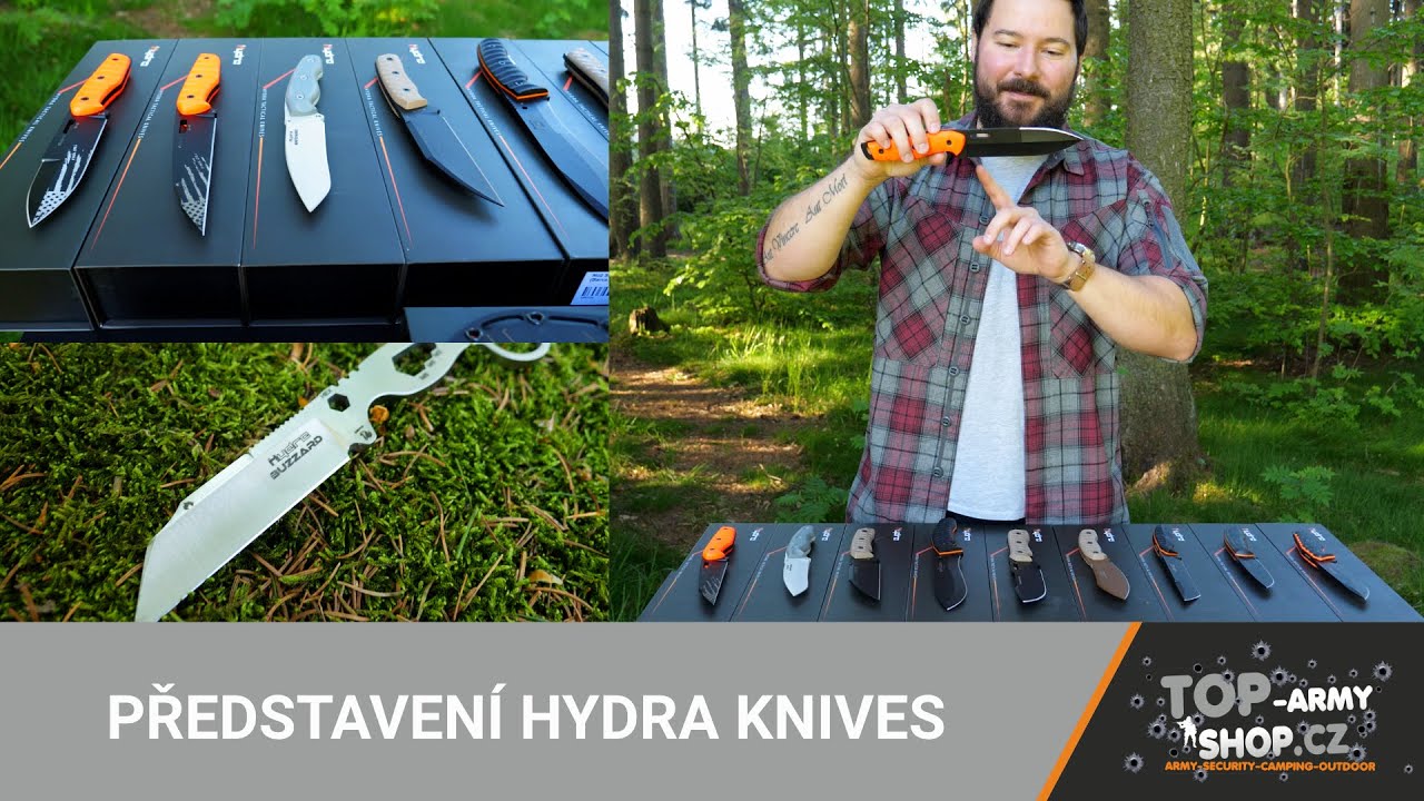 Představení Hydra Knives - Nože ze Španělska, které si Vás získají! Rigad
