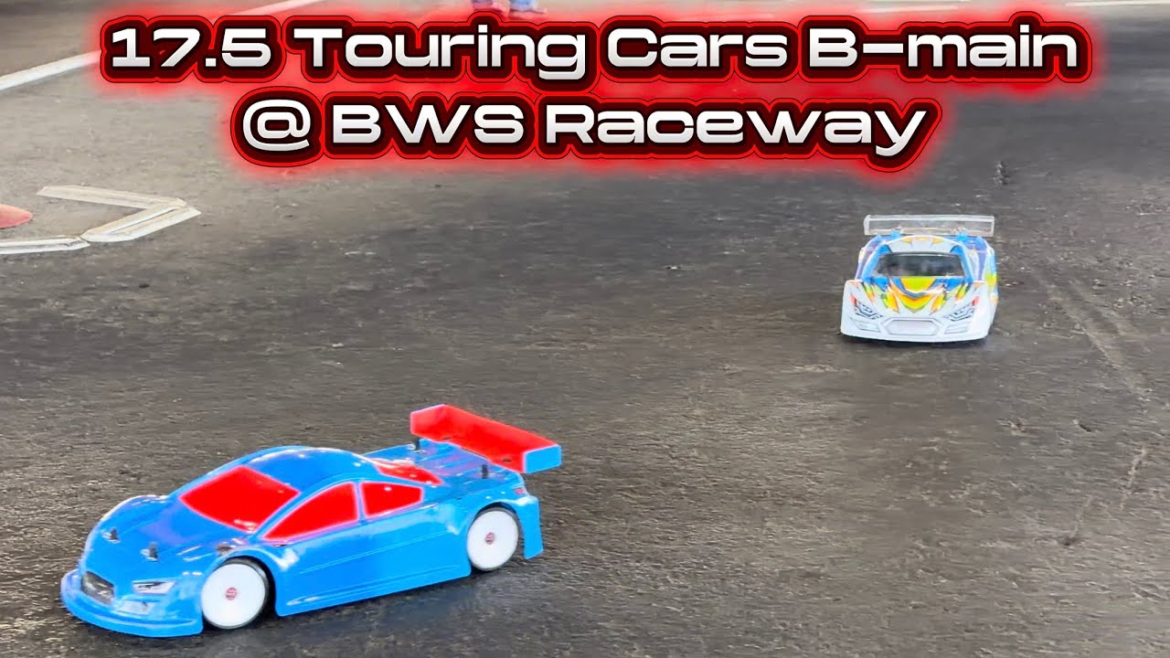 21.5 Touring Car B-main @ BWS Raceway in Perris, California. Held February 21, 2026. RC car racing