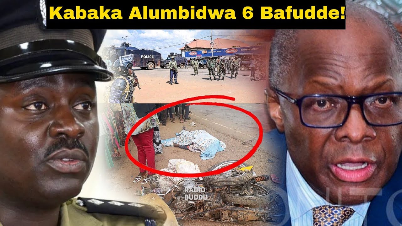Agakagwawo!  Kabaka Alumbidwa 6 Bafudde Akwatidwa police/  kitalo  Accident maziga ku police 
