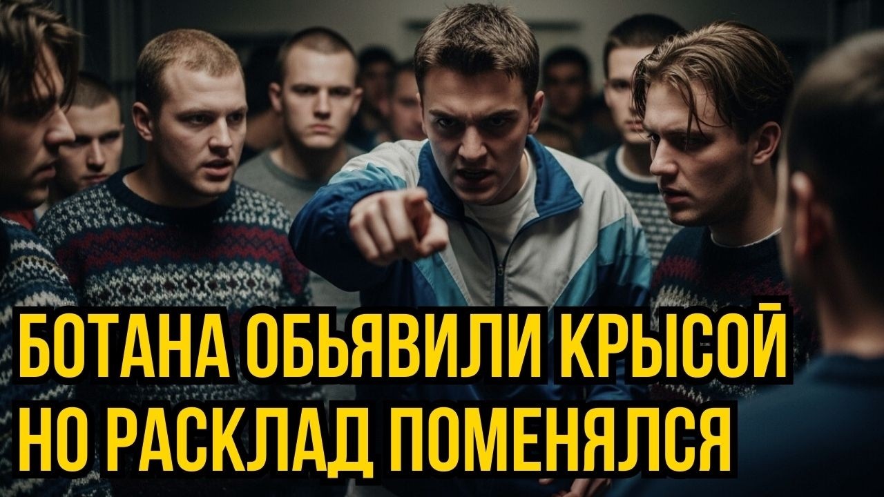 БОТАНУ ПРЕДЬЯВИЛИ КРЫСЯТНИЧЕСТВО, НО СТАРЫЙ ЗЭК ВСЕ РАЗРУЛИЛ ПО КРАСОТЕ...