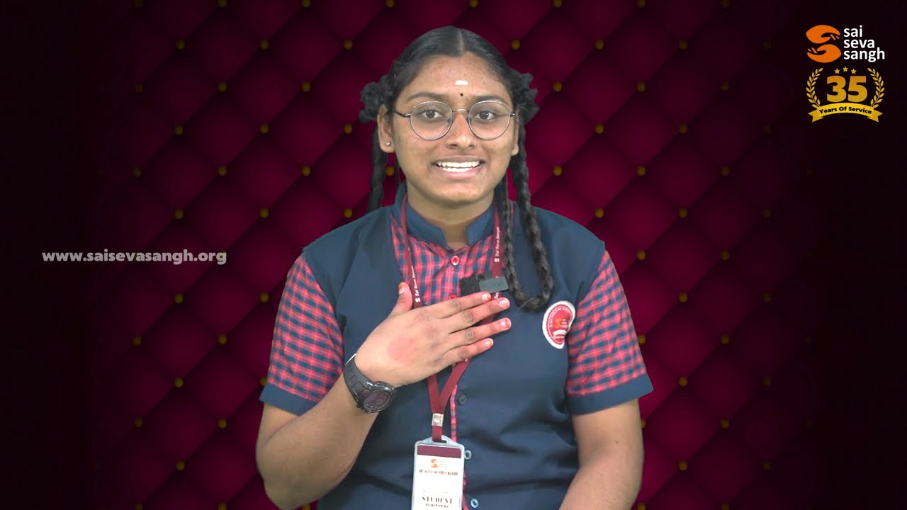 All-Round Achiever Korrapati Lakshmi Hansika | A True Inspiration | Sai Seva Sangh |