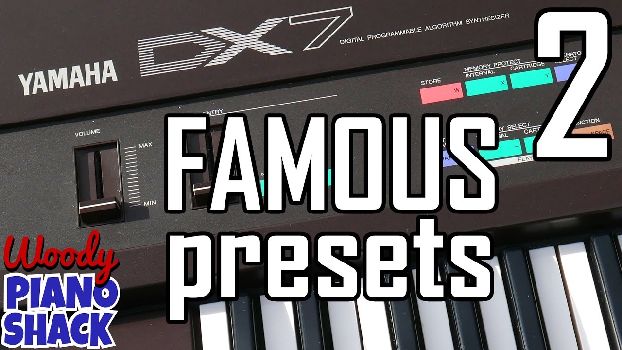 Booker T's organ meets Tina Turner's flute | Yamaha DX7 demo | Famous sounds [02]