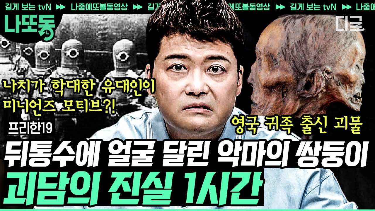 [#프리한19] (1시간) 머리는 하나인데... 얼굴은 두 개...😲!!! 오싹한 게 딱! 좋아! 믿거나 말거나 전 세계 괴담 모음😮 | #나중에또볼동영상