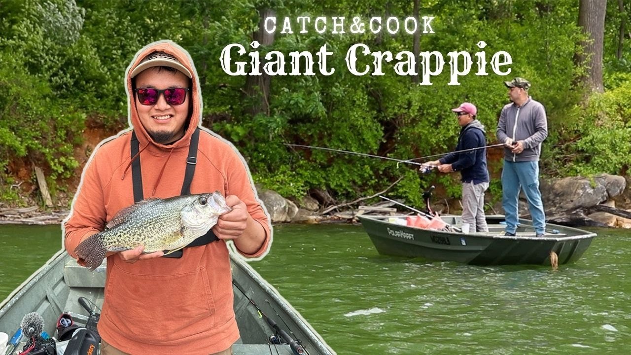 Huge Surprise Fishing Loch Raven! Delicious Fish Dinner!