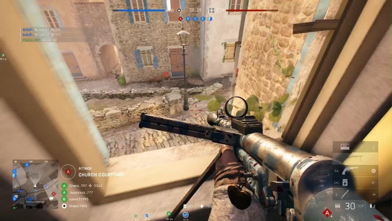 Battlefield 5 Provence Gameplay no commentary vs @Taxnp 