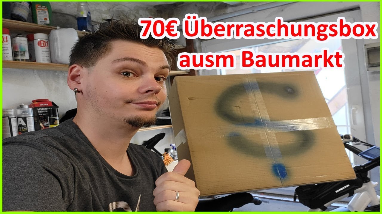 70€ Baumarkt Mysterybox!