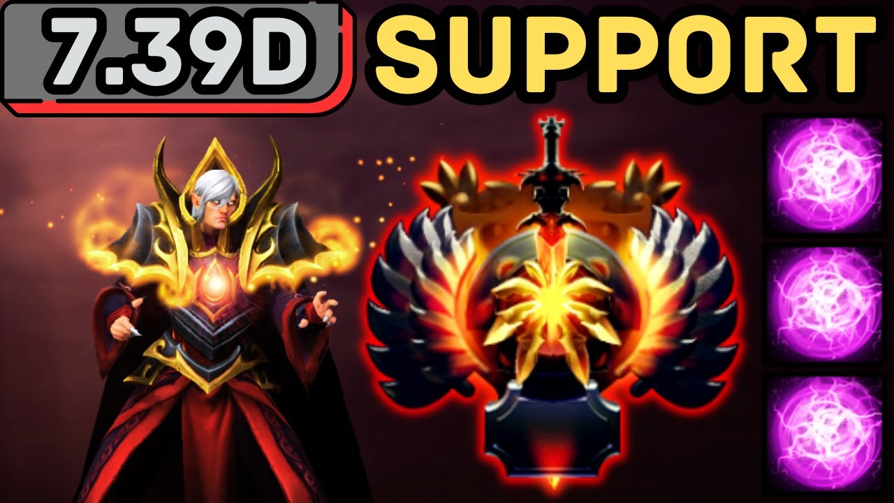🔥 10 SPELLS. 1 SUPPORT. PURE CHAOS — INVOKER SUPPORT | DOTA 2 🔥