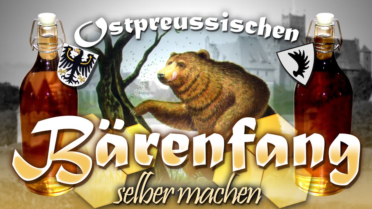 Ostpreußischen Bärenfang [ Honiglikör ] schnell und günstig selber machen